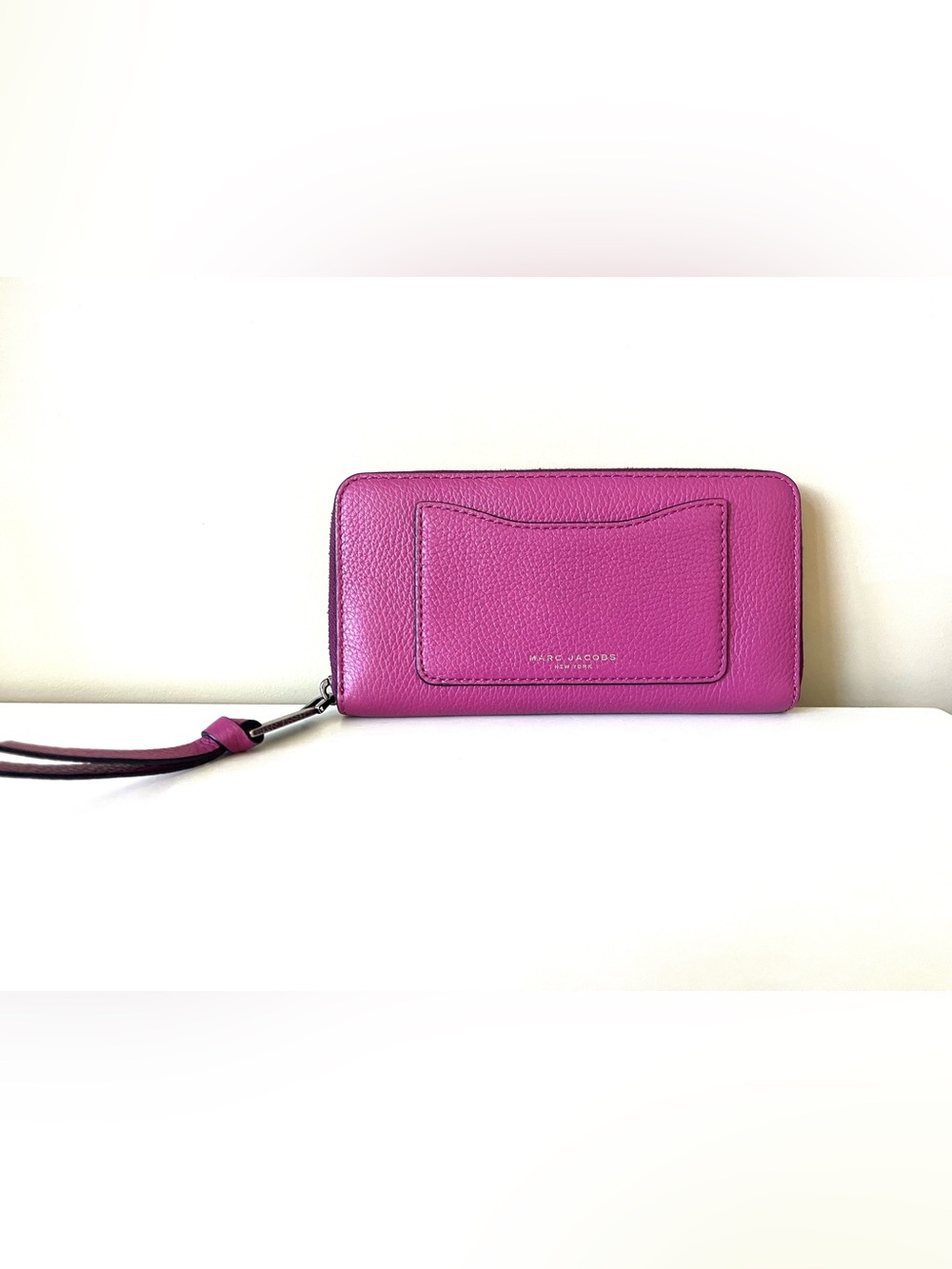 Marc Jacob’s Recruit Fuscia Continental Zip Around Wallet